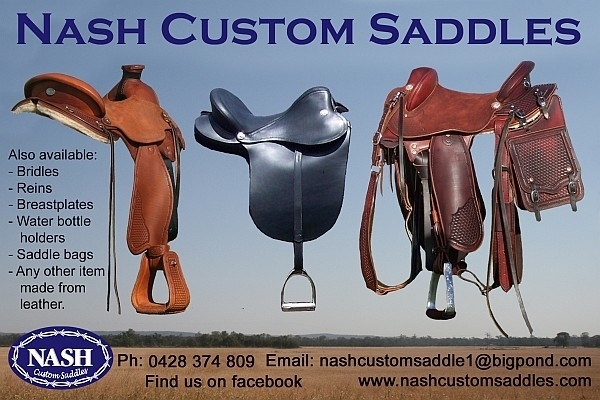 Nash Custom Saddles 3 saddle postcard